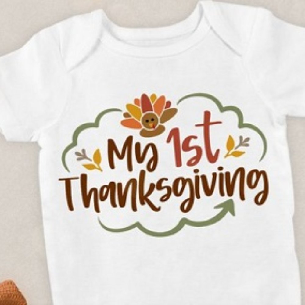 My First Thanksgiving Onesie